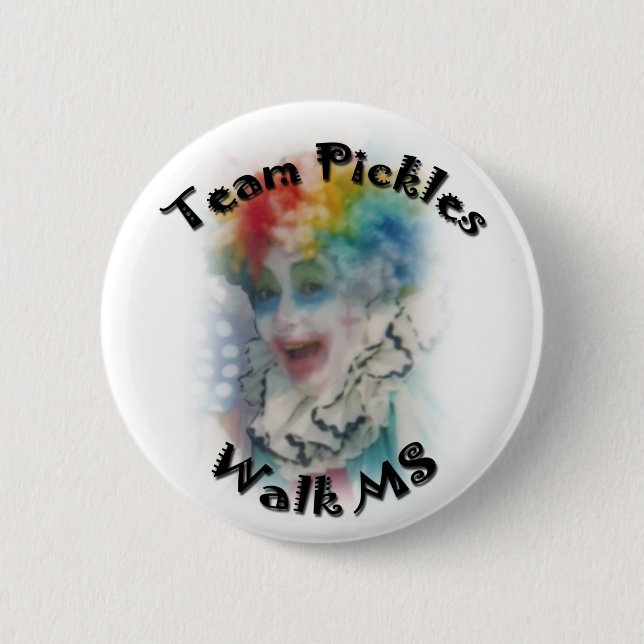 Team Pickles - Walk MS button (Front)