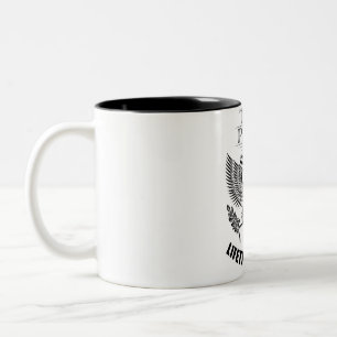 Team Pierce Lifetime member Two-Tone Coffee Mug