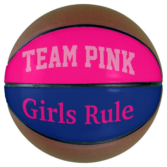 Team pink basketball (Front)