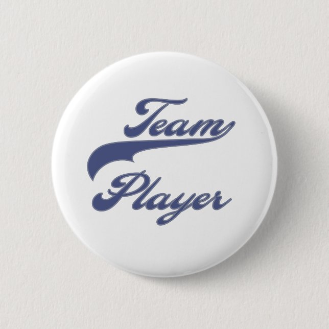 Team Player 2 Inch Round Button (Front)