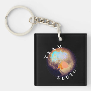Team Pluto Keychain