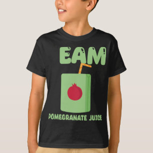 Team Pomegranate Juice Design Tropical Food T-Shirt