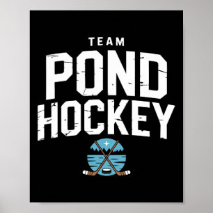 Team Pond Hockey (2) Poster