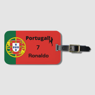 Team Portugal Flag Edition, custom Luggage Tag