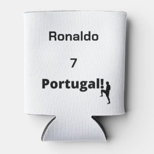 Team Portugal Soccer, your name and number Can Cooler