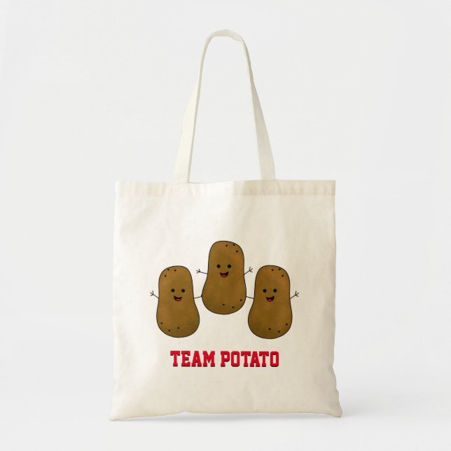 Team Potato Tote Bag (Front)