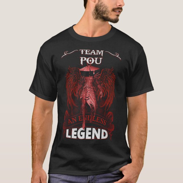 Team POU - An Endless LEGEND T-Shirt (Front)