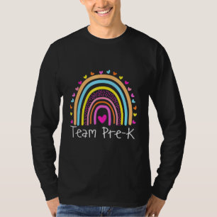 Team Pre K First Day Of School Preschool Teacher T-Shirt