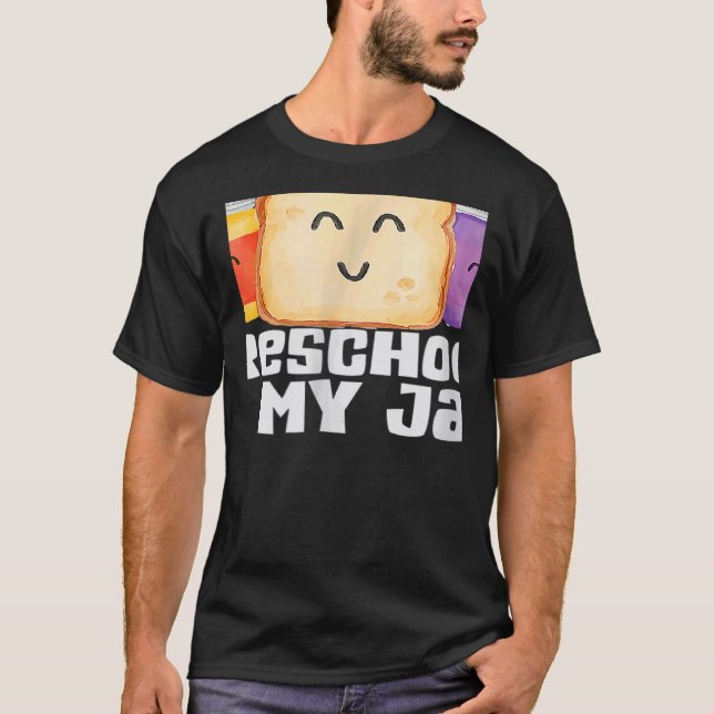 Team Preschool Is My Jam Rainbow Pre K Teacher Stu T-Shirt (Front)