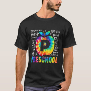Team Preschool Typography Tie Dye Back To School T T-Shirt