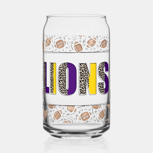 Team Pride Can Glass (Front)