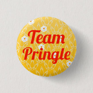 Team Pringle 1 Inch Round Button