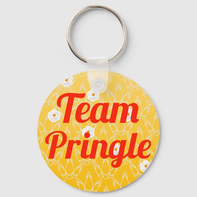 Team Pringle Keychain (Front)