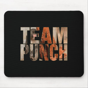 Team punch funny monkey meme baby monkey men women mouse pad