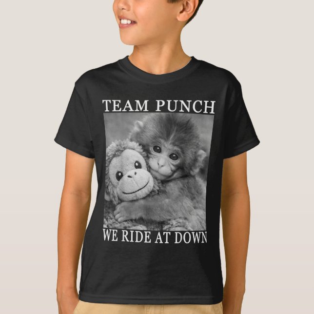 Team punch monkey Team punch monkey  T-Shirt (Front)