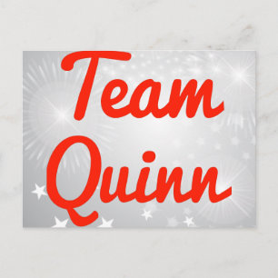 Team Quinn Postcard