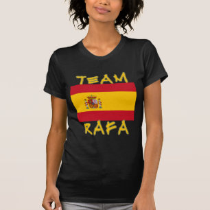 Team Rafa with Spanish Flag T-Shirt