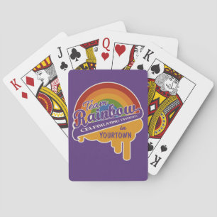 Team Rainbow custom playing cards