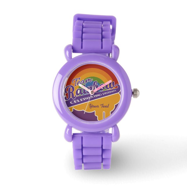 Team Rainbow custom watches (Front)