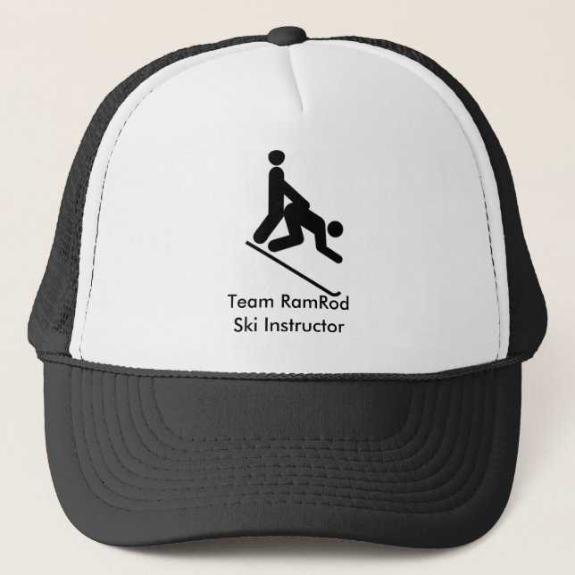 Team RamRod Ski Instructor Trucker Hat (Front)