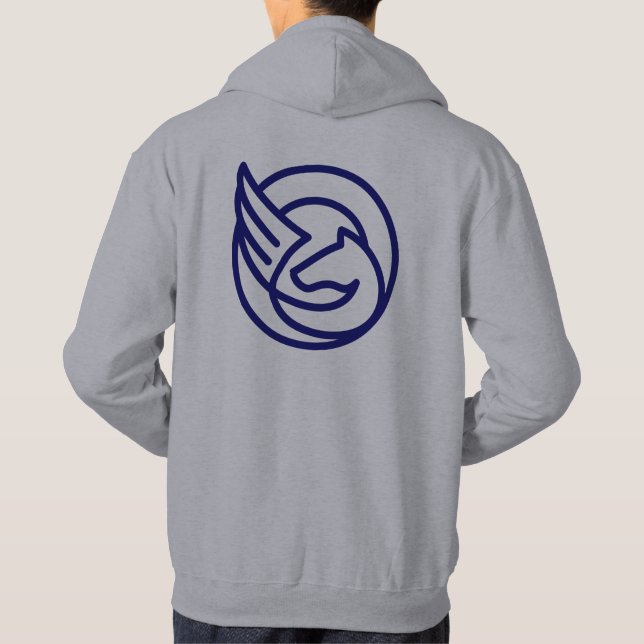 team raven hoody (Back)