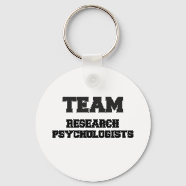 Team Research Psychologists Keychain (Front)