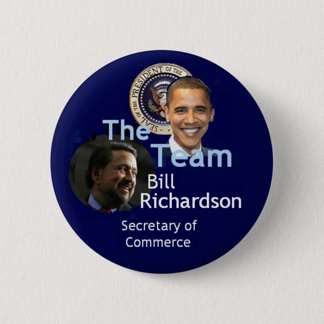 Team Richardson Button (Front)