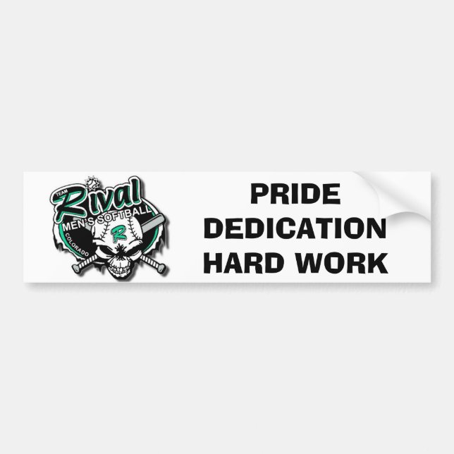 Team Rival Bumper Stickers (Front)