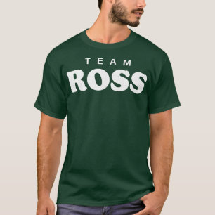 Team Ross Personalized Surname Bride Groom Family T-Shirt