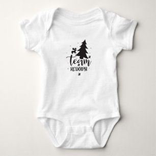 Team Rudolph Baby Bodysuit