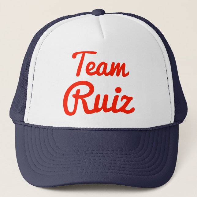 Team Ruiz Trucker Hat (Front)
