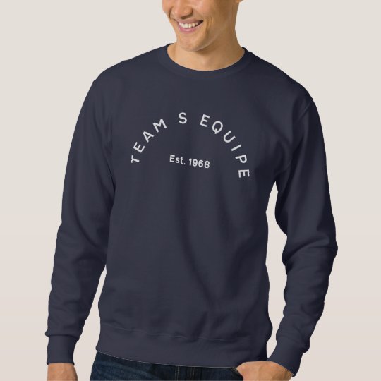 Team S Equipe Sweater Est.1968