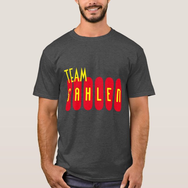 Team Sahlen 50's style T-Shirt (Front)