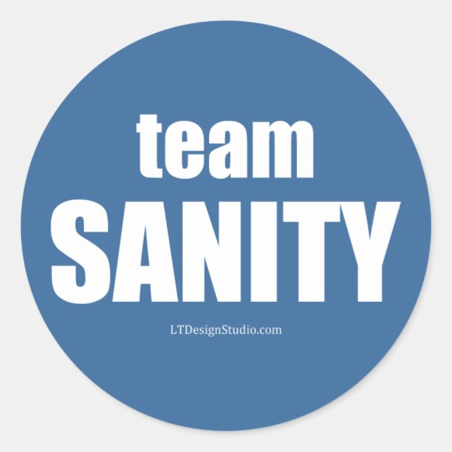 Team Sanity - Stickers (Front)