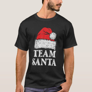 Team Santa Christmas Family Matching Pajamas For K T-Shirt