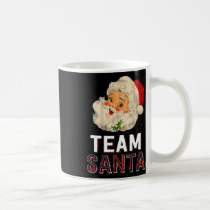 Team Santa Christmas Family Matching Pajamas Tees Coffee Mug