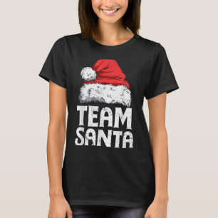 Team Santa Christmas Squad Family Matching Pyjamas T-Shirt