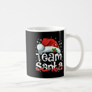Team Santa Claus Christmas Family Matching Pajama  Coffee Mug