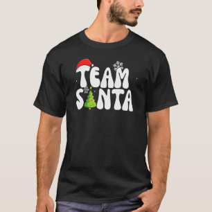 Team Santa Family Group Matching Christmas Pajama T-Shirt