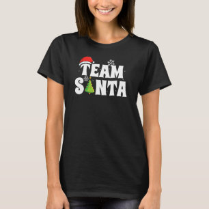 Team Santa Family Group Matching Christmas Pajama  T-Shirt