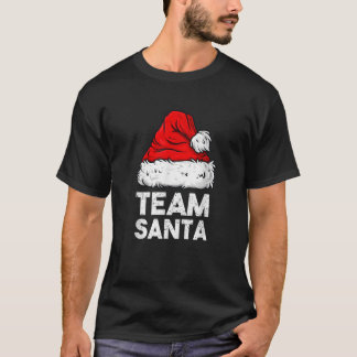 Team Santa Family Matching Pyjamas Boys Girls Kids T-Shirt