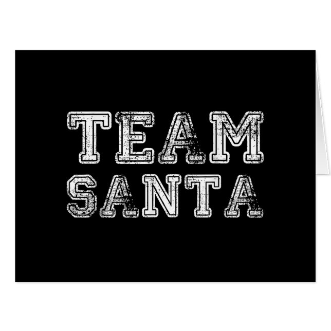 Team Santa Funny Christmas  (Front Horizontal)