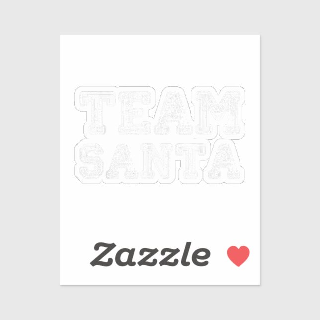 Team Santa Funny Christmas  (Sheet)