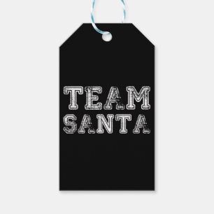 Team Santa Funny Christmas  Gift Tags