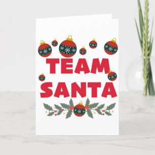 Team Santa Holiday Card