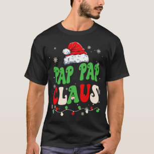 Team Santa Pap Pap Claus Matching Family Christmas T-Shirt