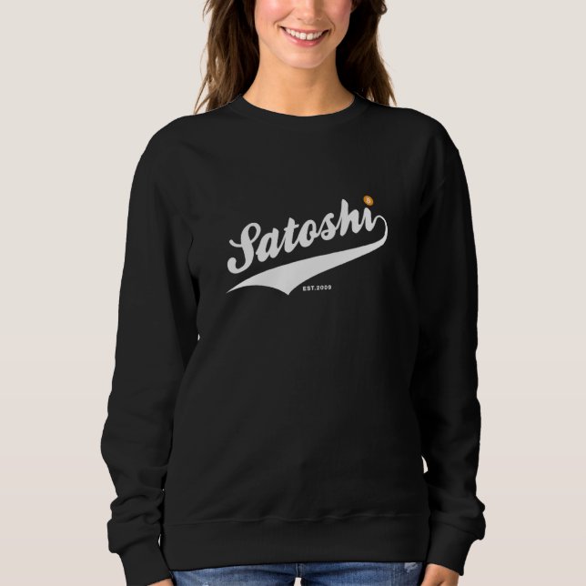 Team Satoshi Bitcoin Founder Sweatshirt (Front)