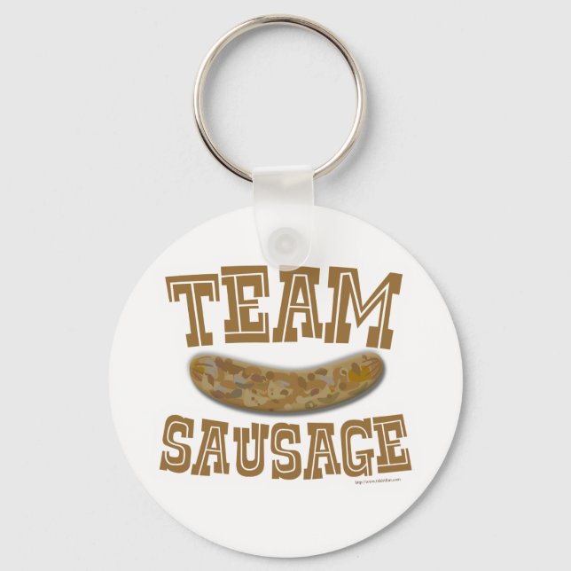 Team Sausage Keychain (Front)