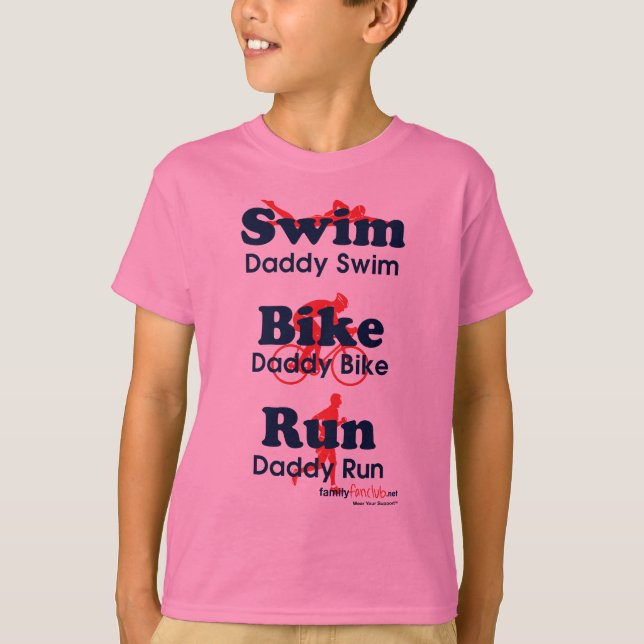 TEAM SCHEUNGRAB Triathlon Daddy T-Shirt (Front)