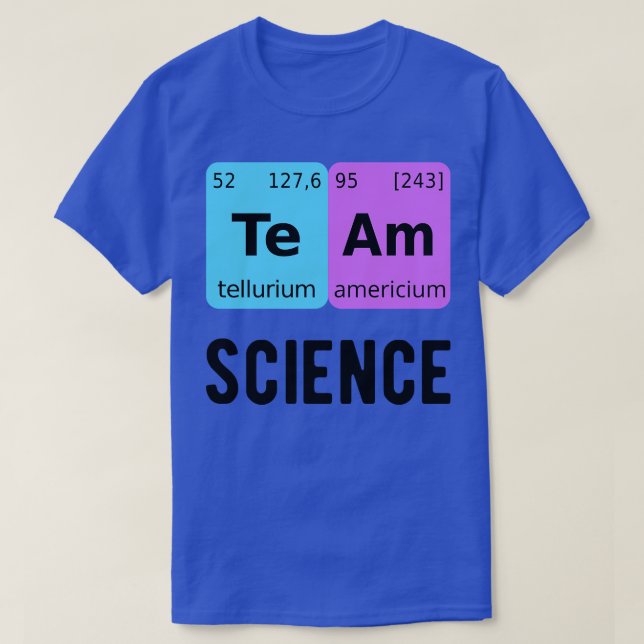 Team Science II T-Shirt (Design Front)
